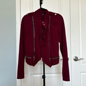 Wine color SHEIN jacket